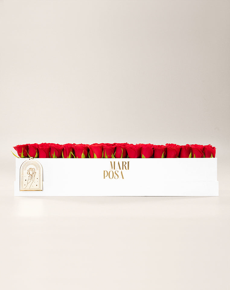 Signature Rectangle Rose Box