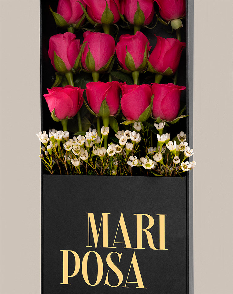 Signature Suitcase Rose Box